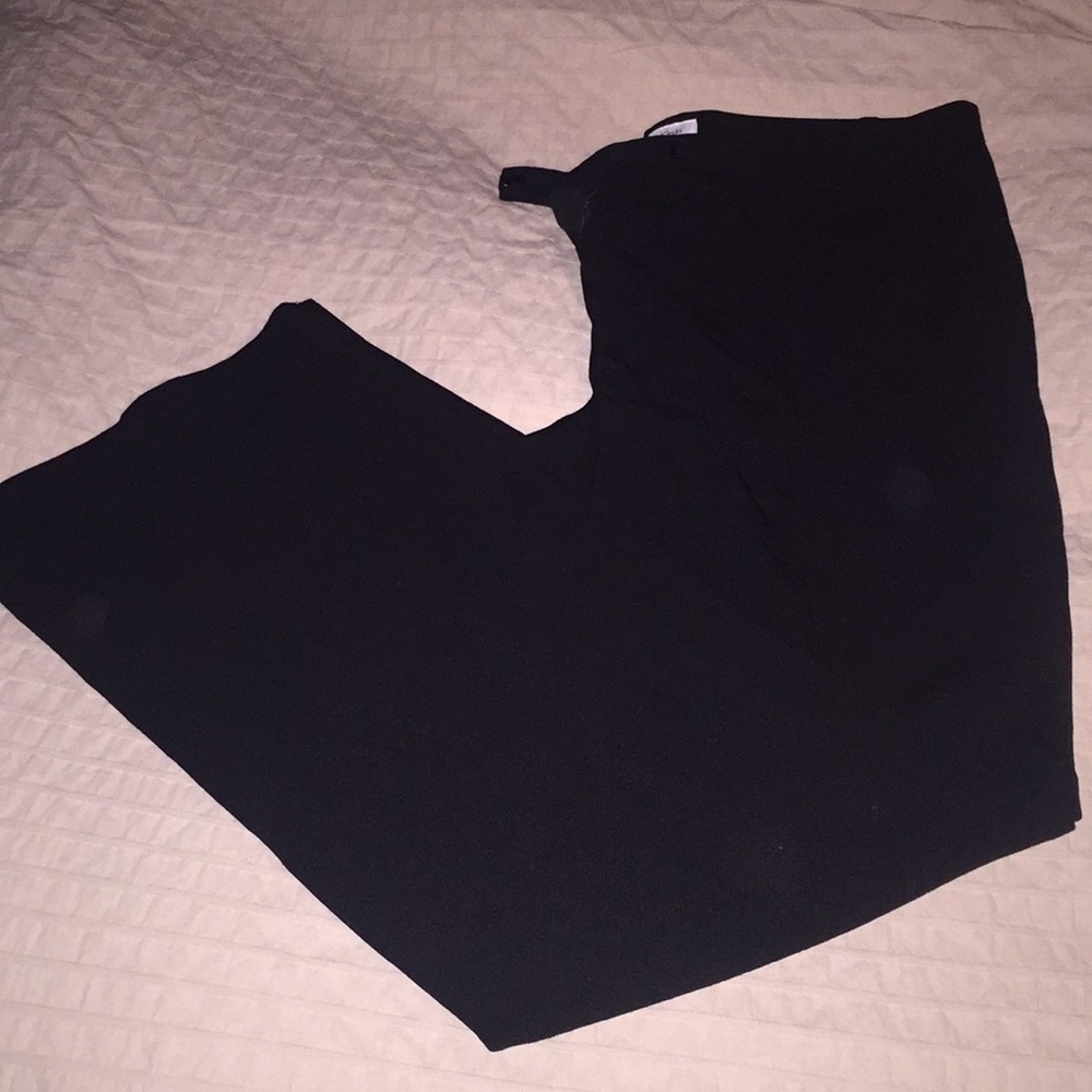 Black lightweight CALVIN KLEIN dress pants